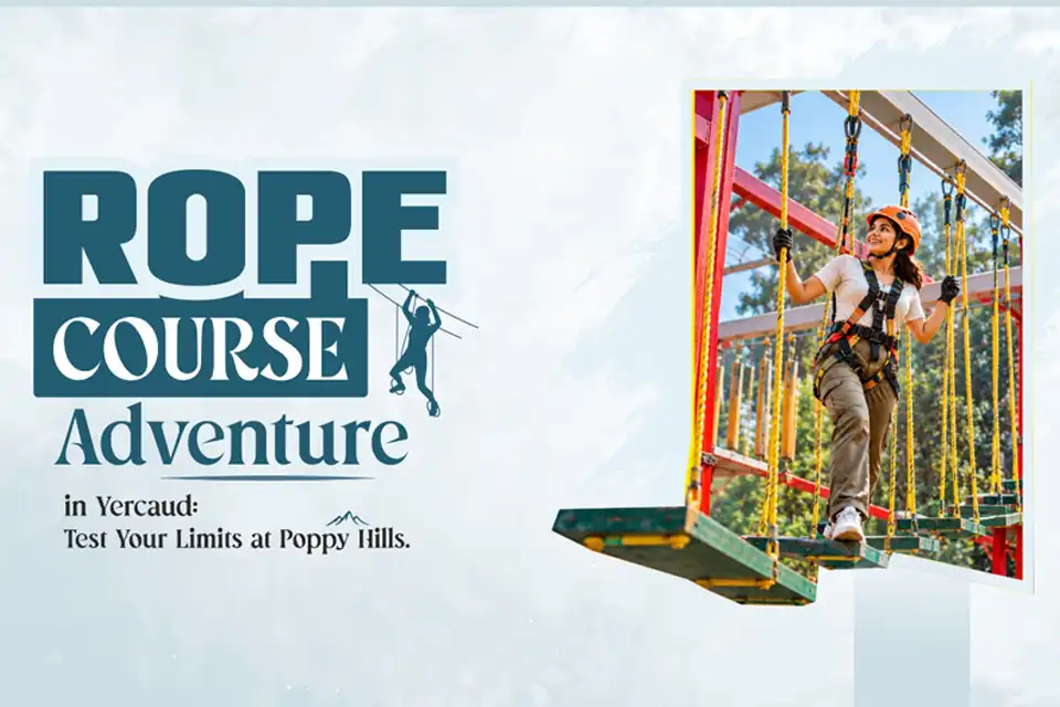 Rope Course Adventure in Yercaud: Test Your Limits at Poppy Hills